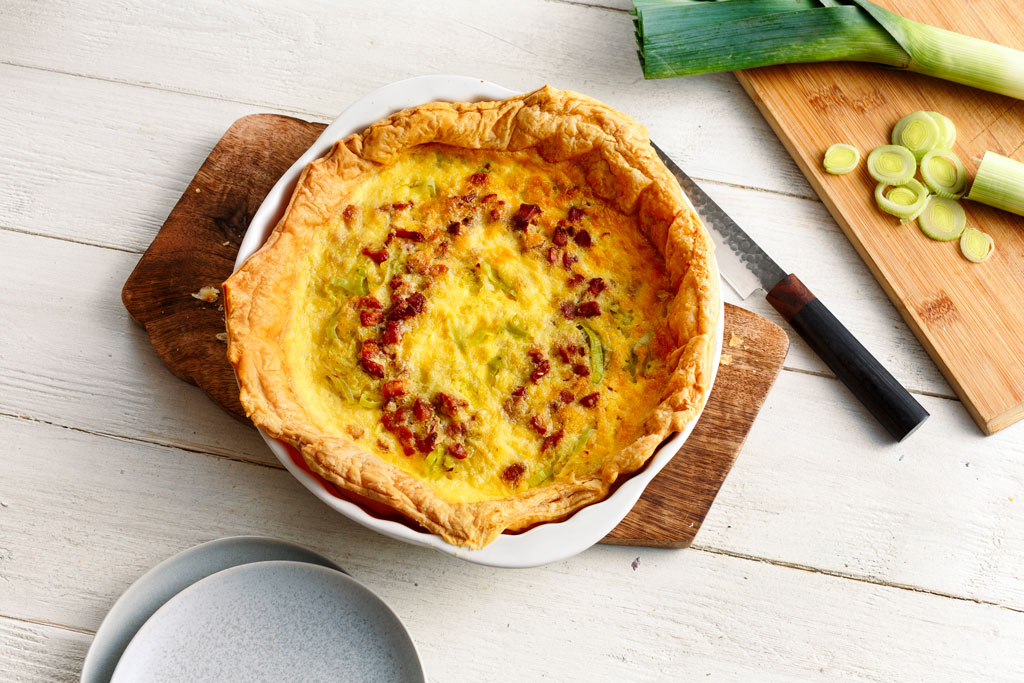 Quiche lorraine - Creapan pancakes